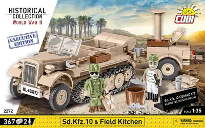 COBI 2272 Sd.Kfz 10 - Field Kitchen - Executive Edition