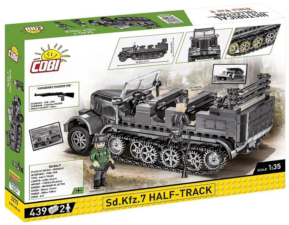 COBI 2275 Sd.Kfz. 7 Half-Track