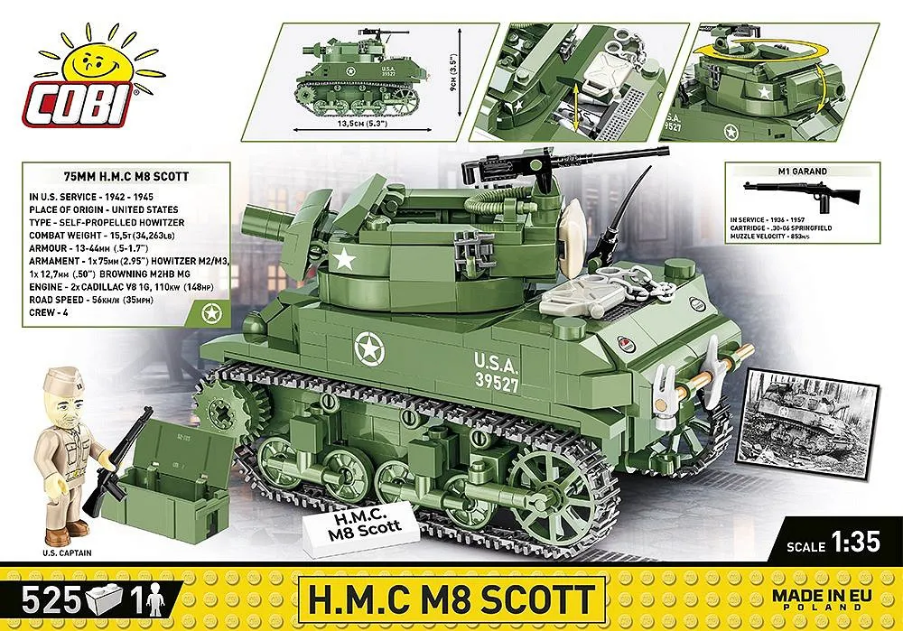 COBI 2279 H.M.C M8 Scott