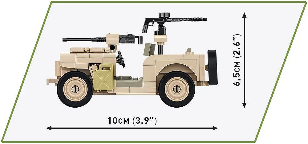 COBI 2298 Willys MB-SAS