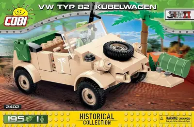 COBI 2402 VW typ 82 Kübelwagen