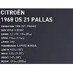 COBI 24348 Citroen DS 21 Pallas 1968