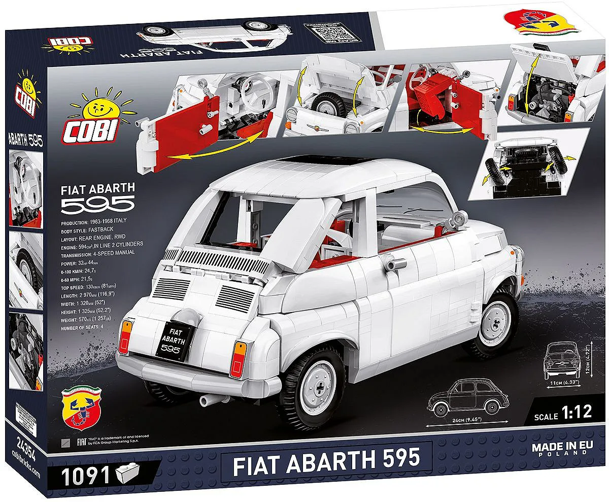 COBI 24354 Fiat Abarth 595