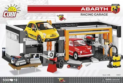 COBI 24501 Abarth Racing Garage