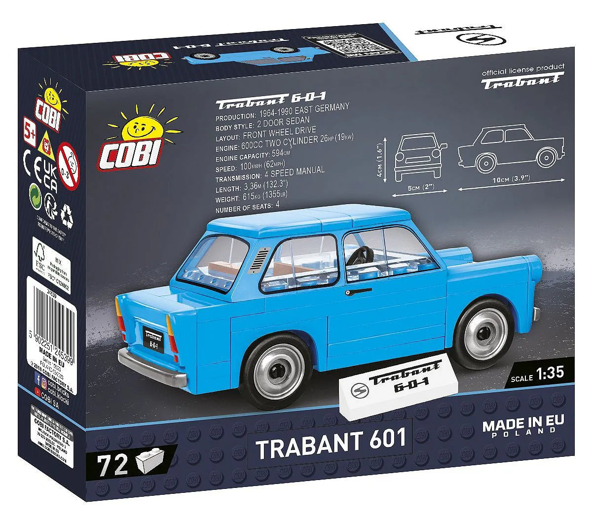COBI 24539 Trabant 601