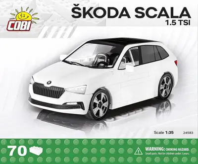 COBI 24583 Škoda Scala 1.5 TSI