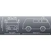 COBI 24596 Barkas B1000 Polizei