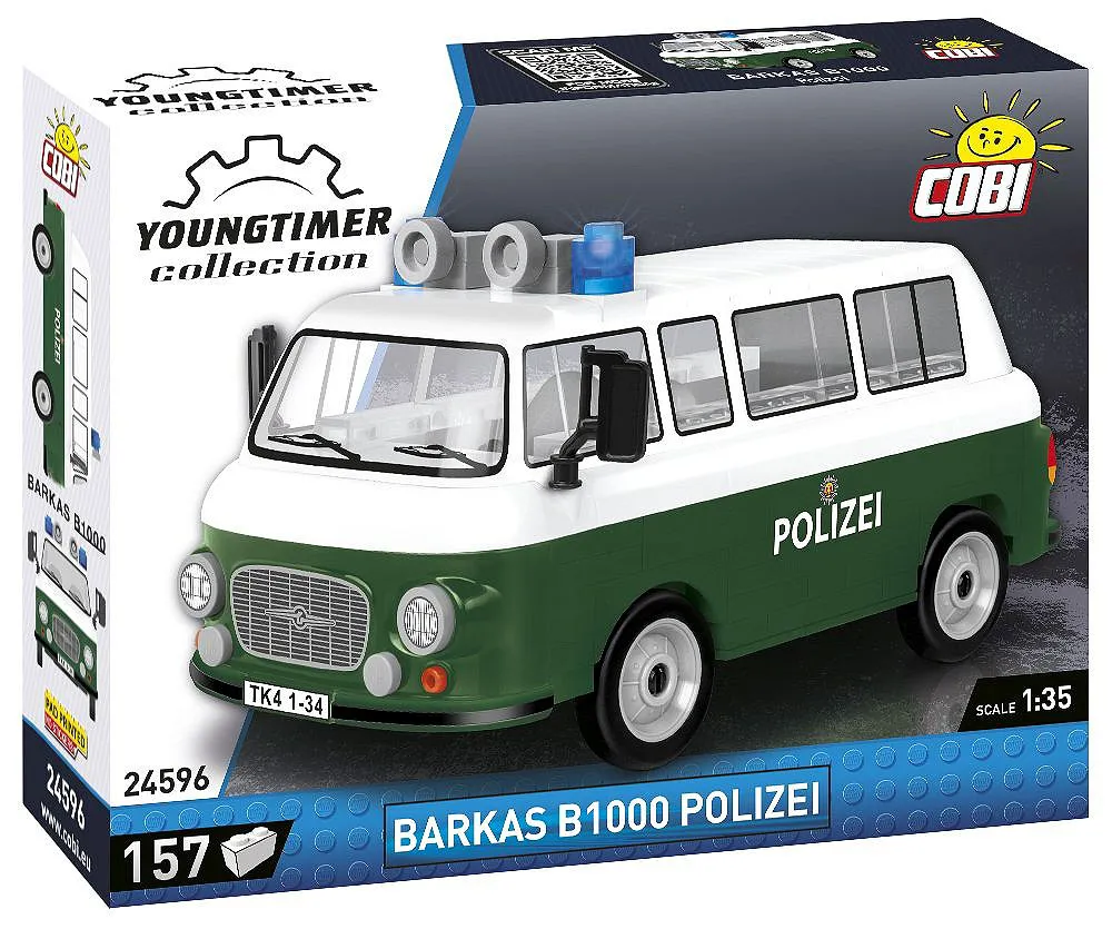 COBI 24596 Barkas B1000 Polizei