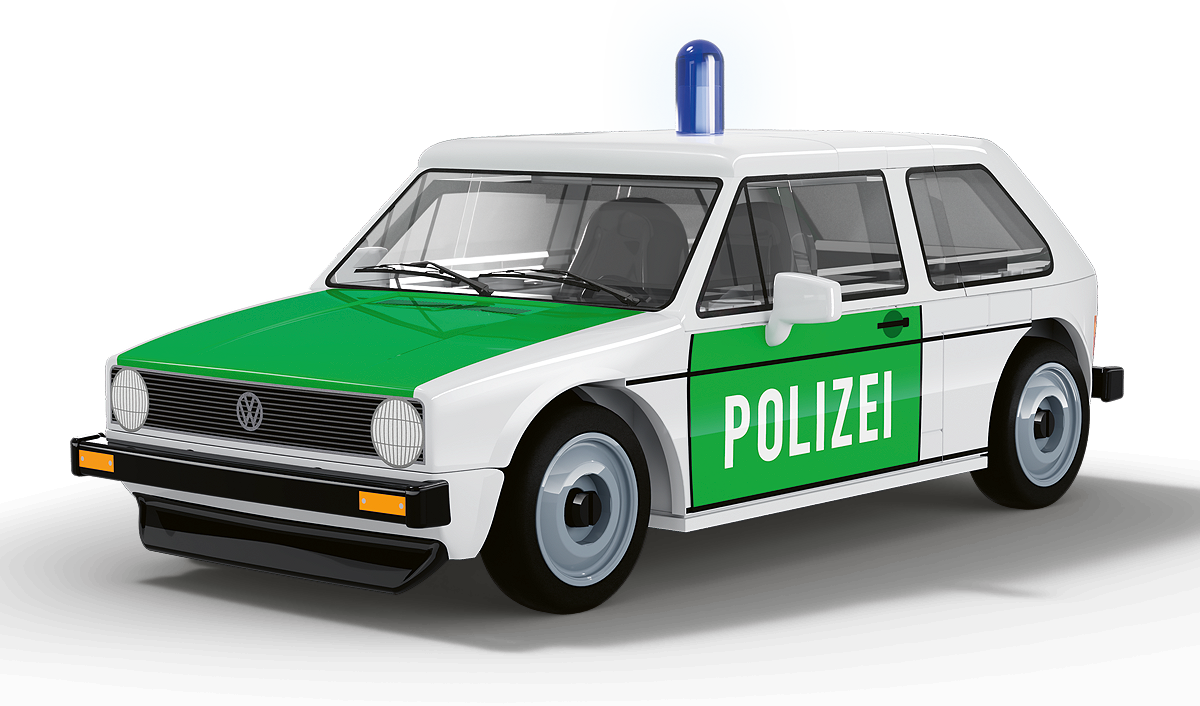 COBI 24642 Volkswagen Golf (1974) Polizei