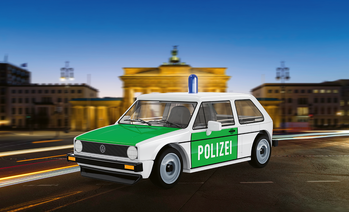 COBI 24642 Volkswagen Golf (1974) Polizei