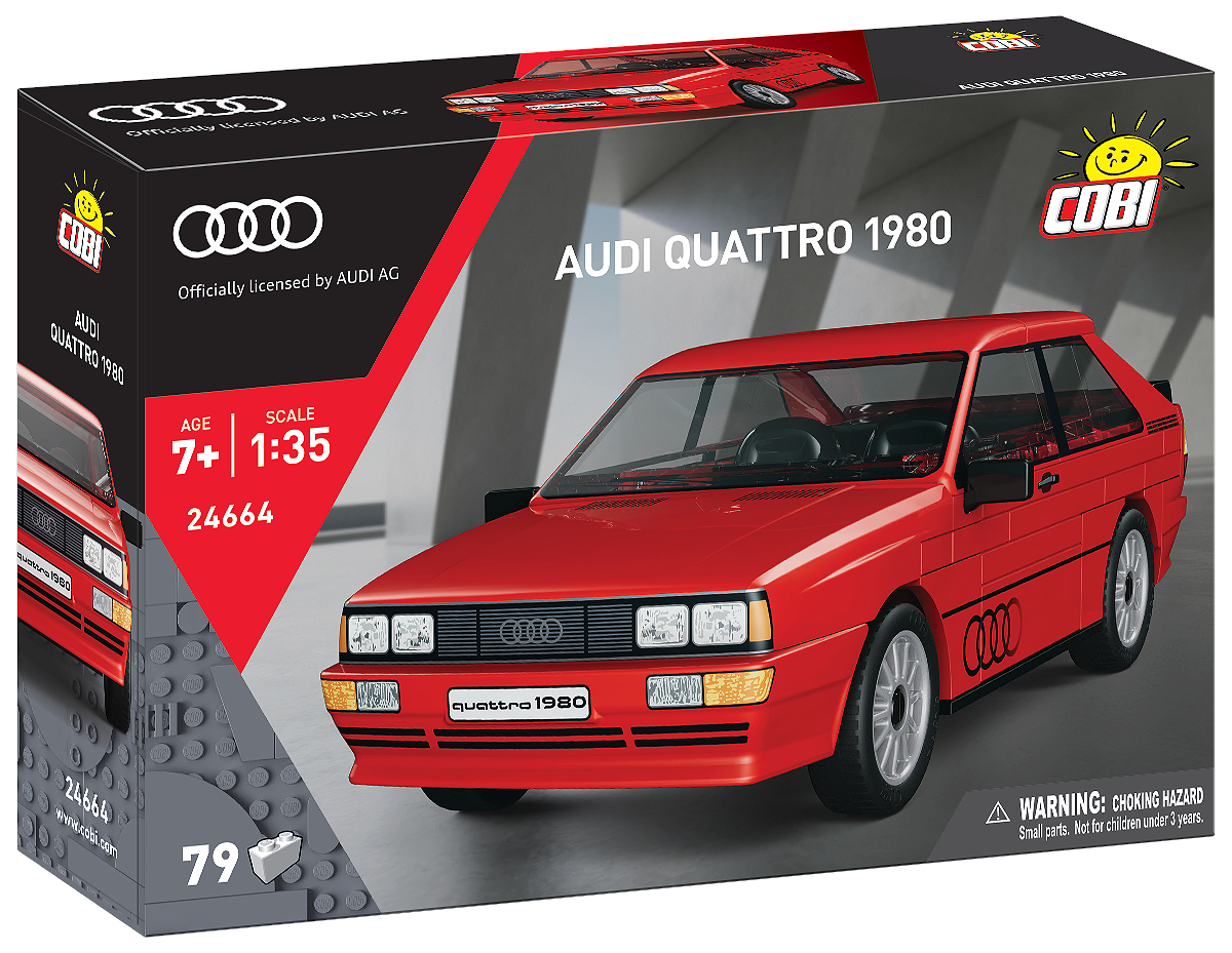 COBI 24664 Audi quattro 1980
