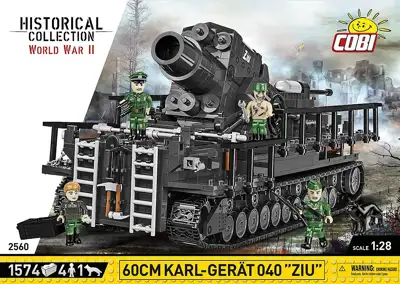 COBI 2560 60 cm Karl-Gerät 040 ZIU