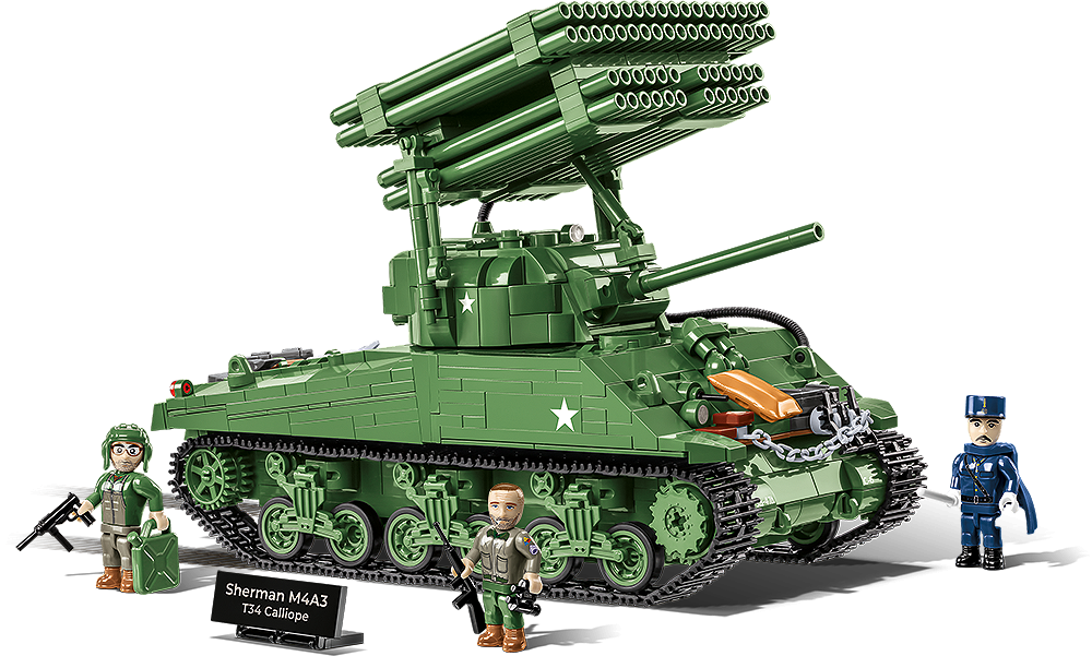 COBI 2569 M4A3 Sherman & T34 Calliope - Executive Editon