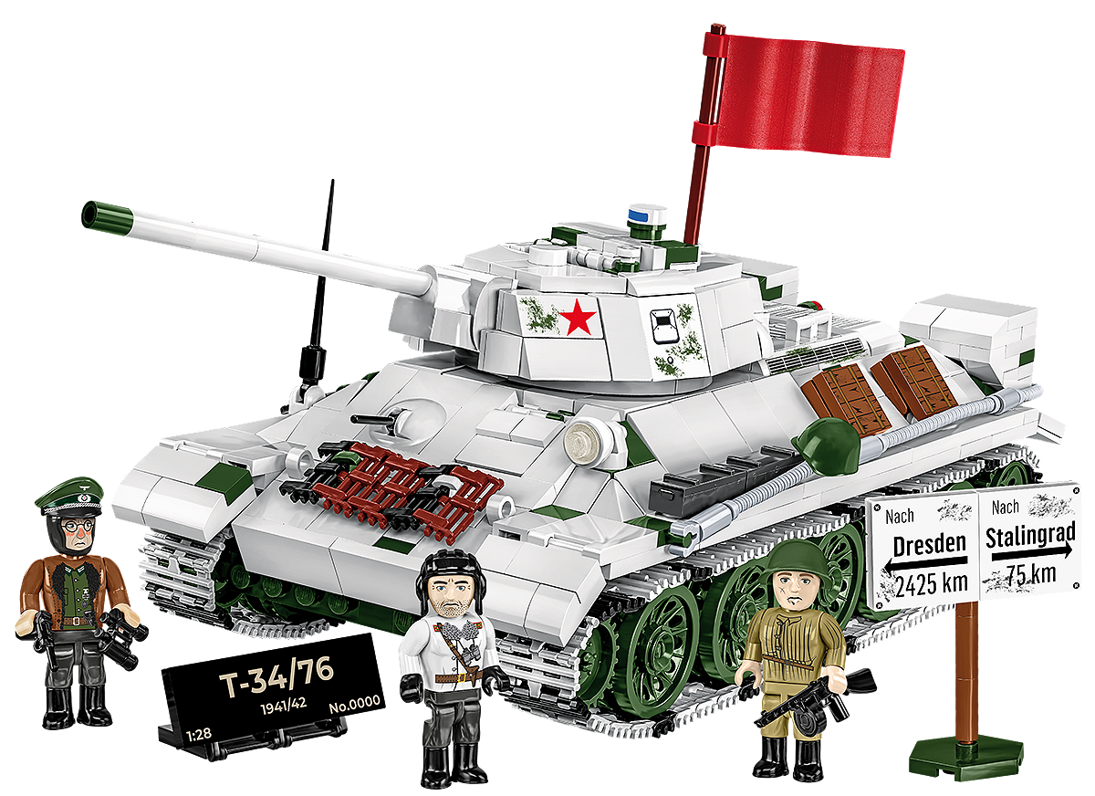 COBI 2594 T-34/76 / Pz.Kpfw. T-34 747 (r) - Limited Edition