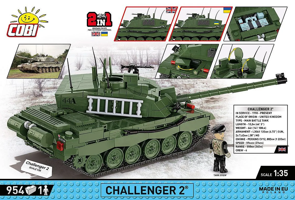 COBI 2627 Challenger 2