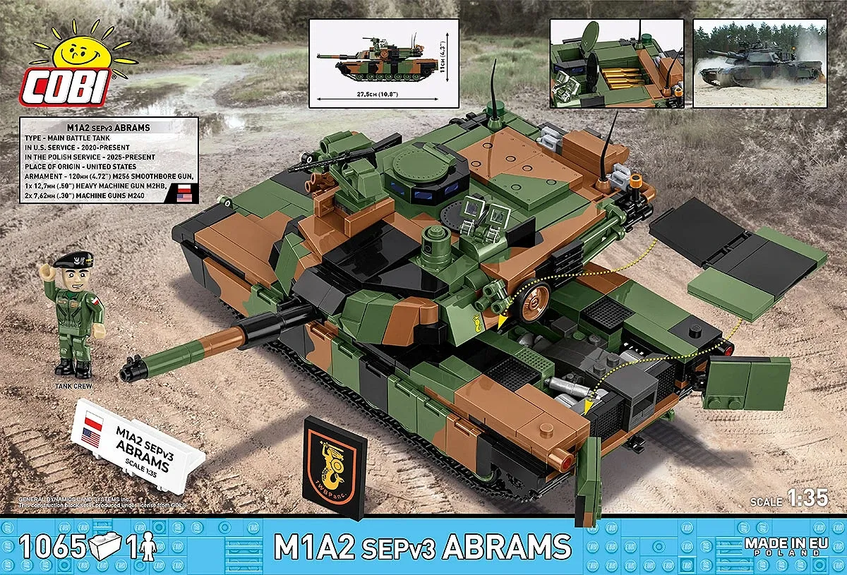 COBI 2633 M1A2 SEPv3 Abrams