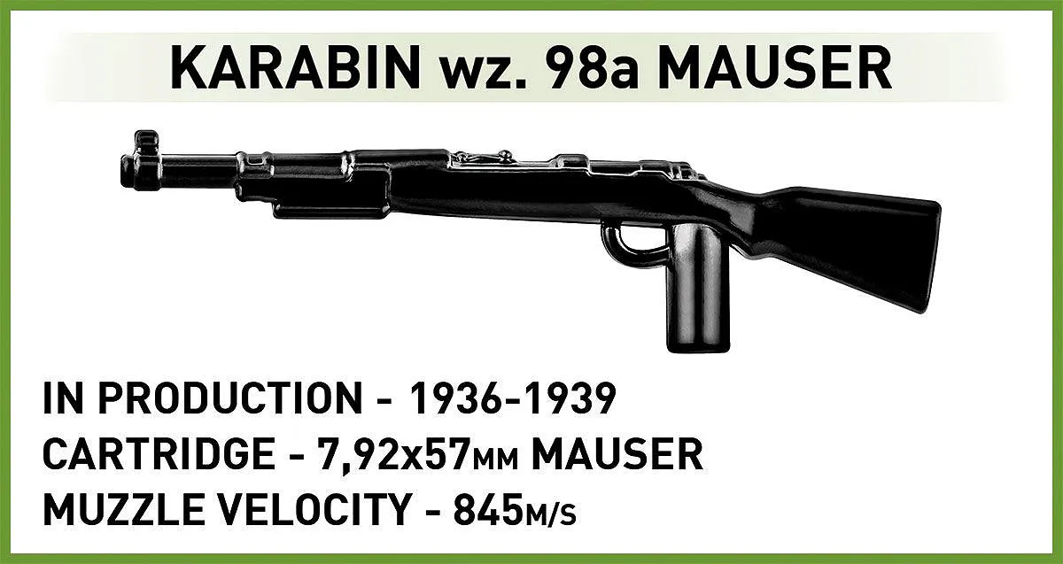 COBI 2656 Sd.Kfz. 222 vs TKS (September 1939) - Limited Edition