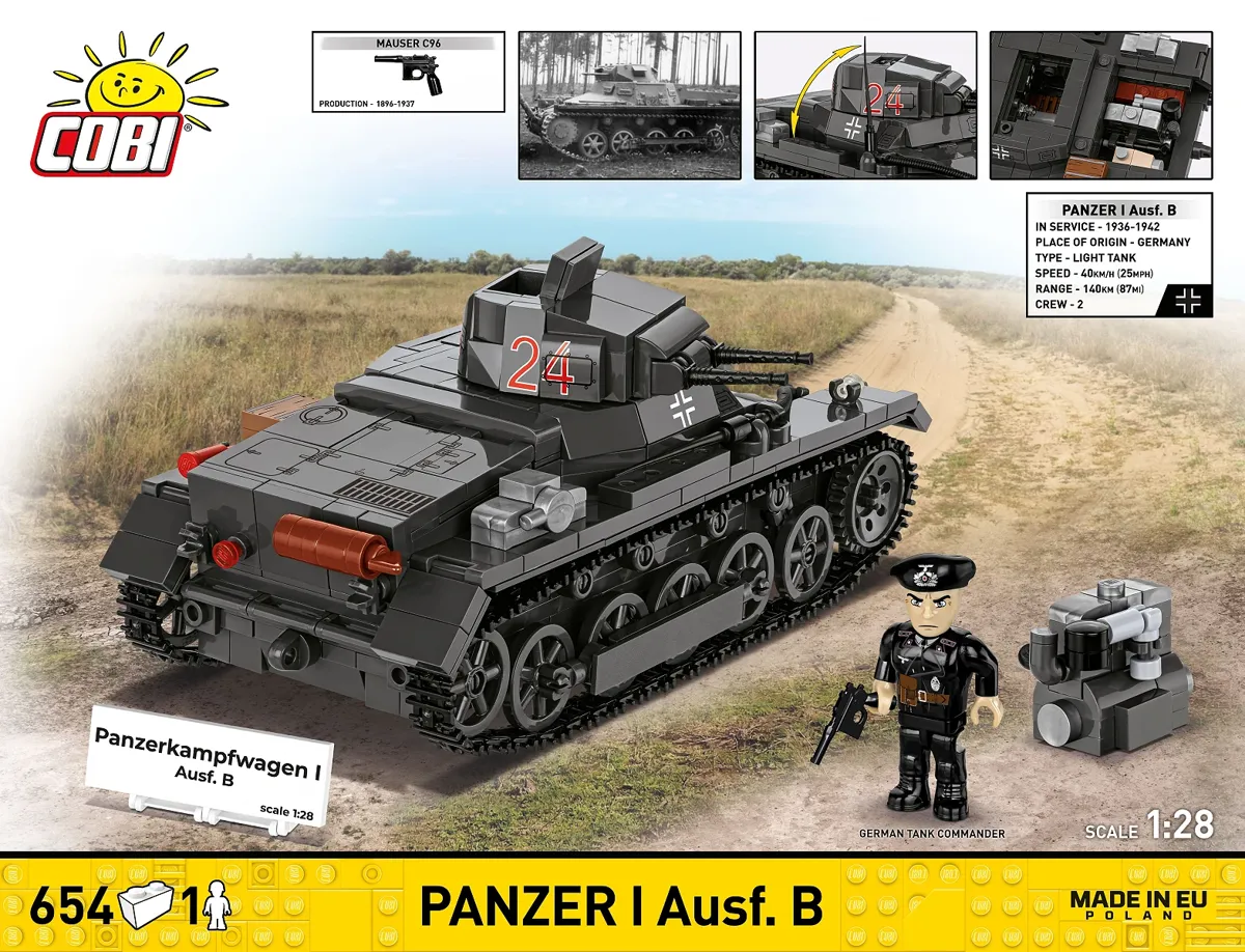 COBI 2660 Panzer I Ausf.B