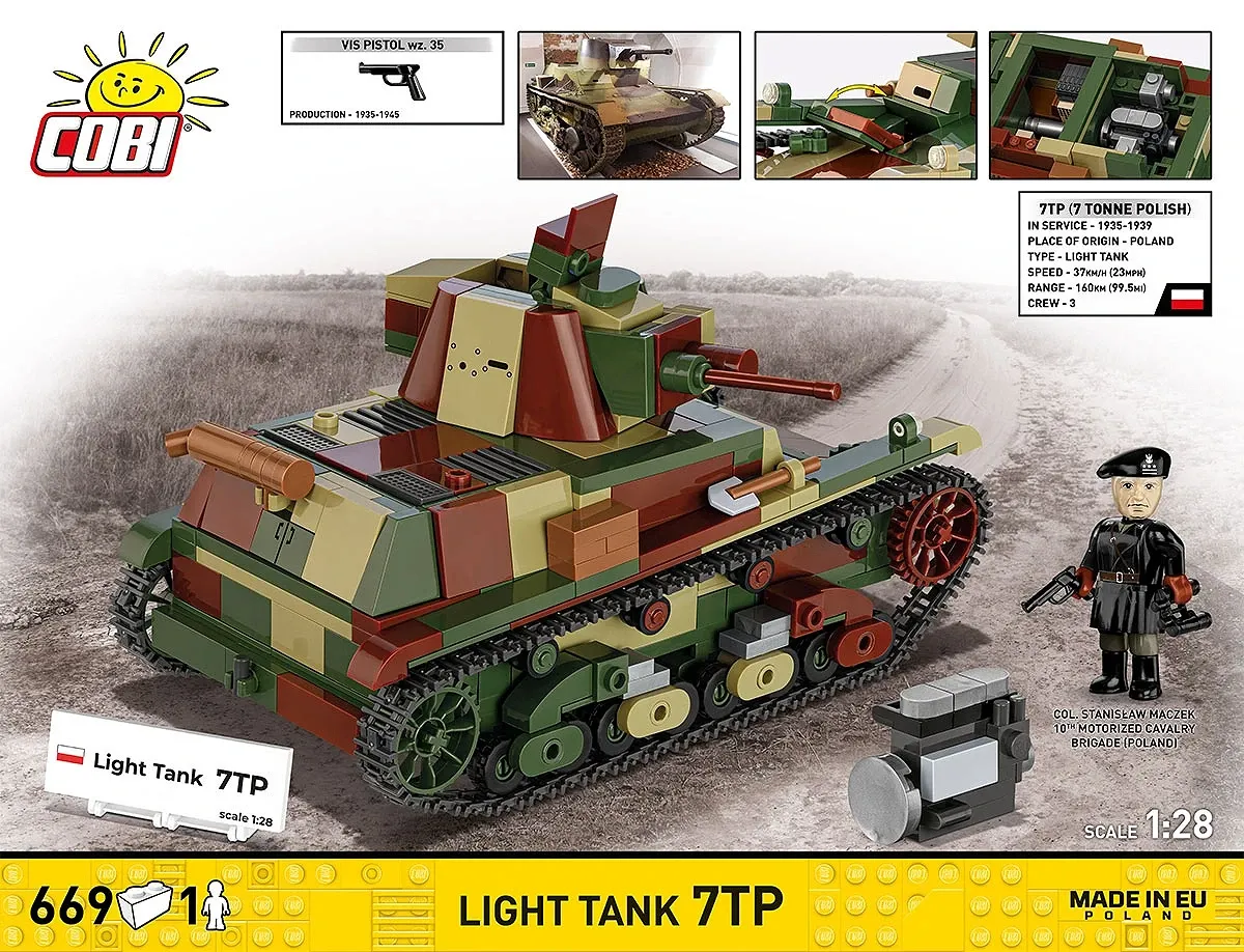 COBI 2661 Light Tank 7TP