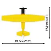 COBI 26621 Cessna 172 Skyhawk-Yellow