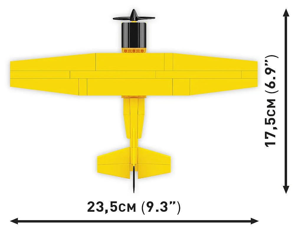 COBI 26621 Cessna 172 Skyhawk-Yellow