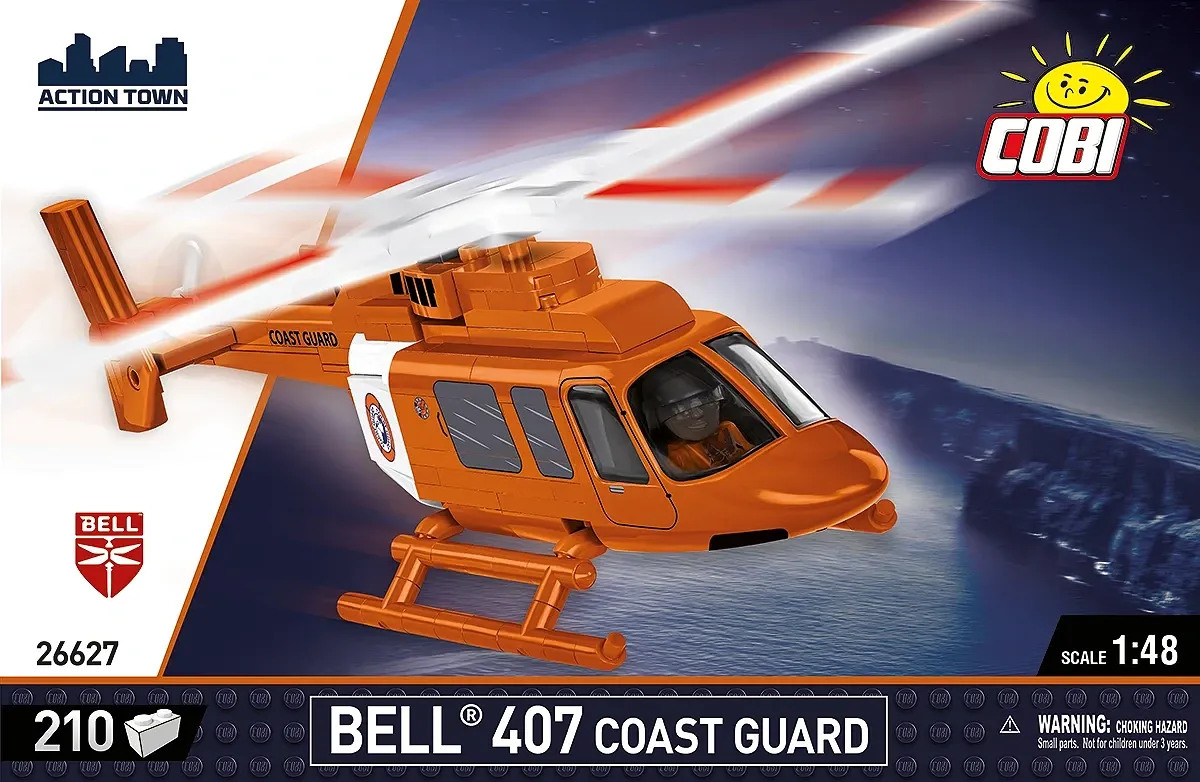 COBI 26627 Bell 407 Coast Guard