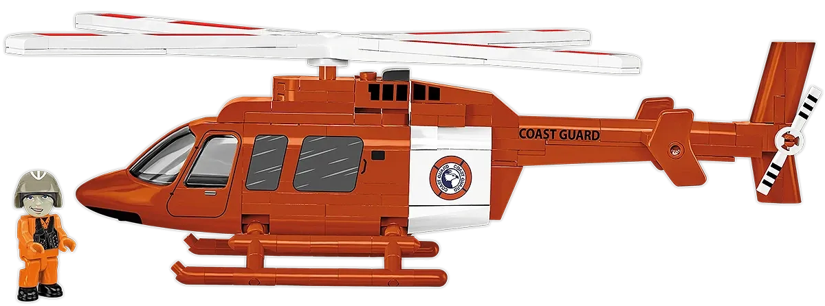 COBI 26627 Bell 407 Coast Guard