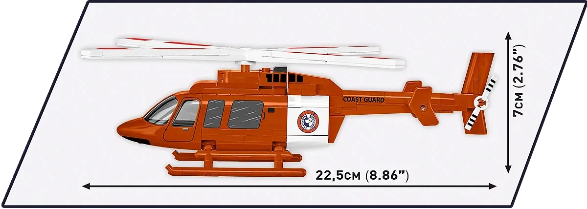 COBI 26627 Bell 407 Coast Guard