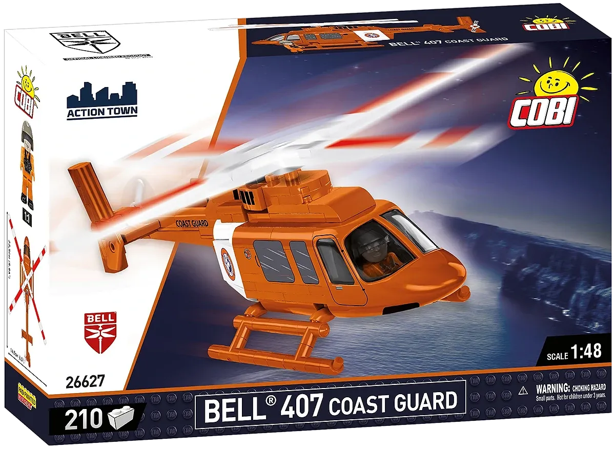 COBI 26627 Bell 407 Coast Guard