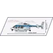 COBI 26628 Bell 407 Policja