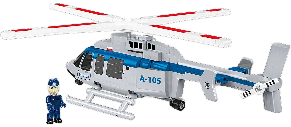 COBI 26628 Bell 407 Policja