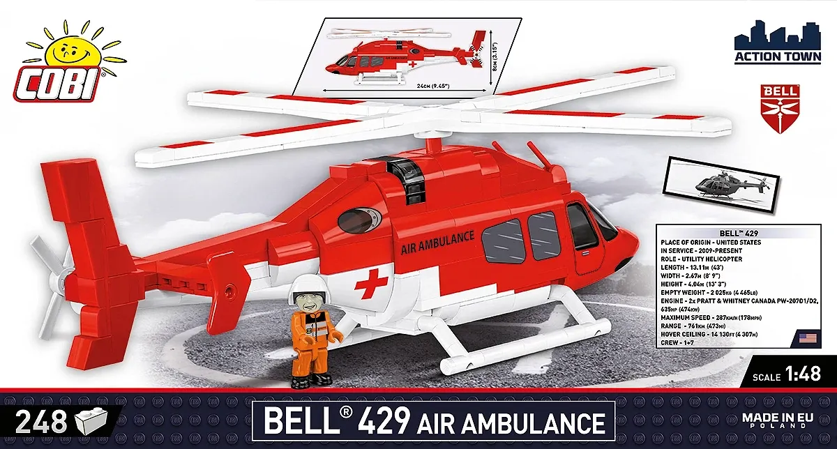 COBI 26629 Bell 429 Air Ambulance
