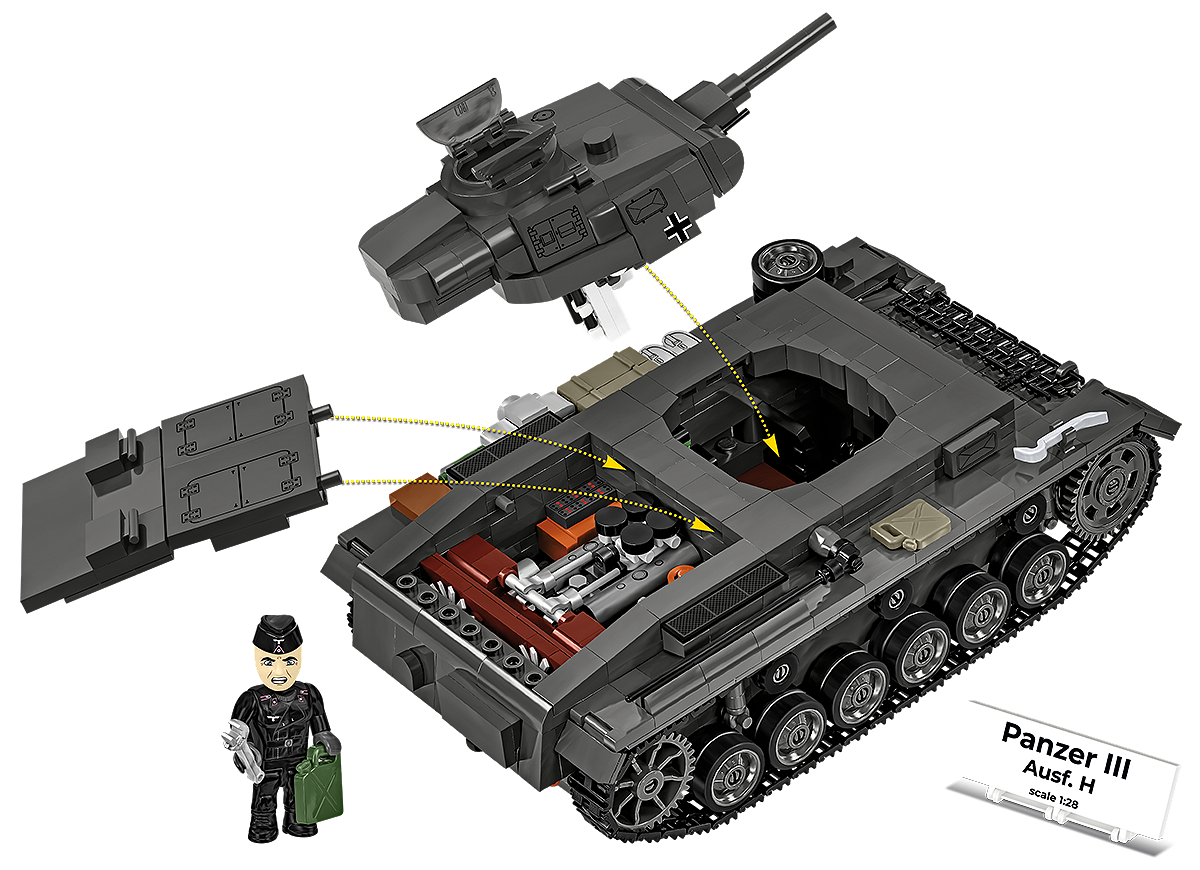 COBI 2672 Panzer III Ausf.H