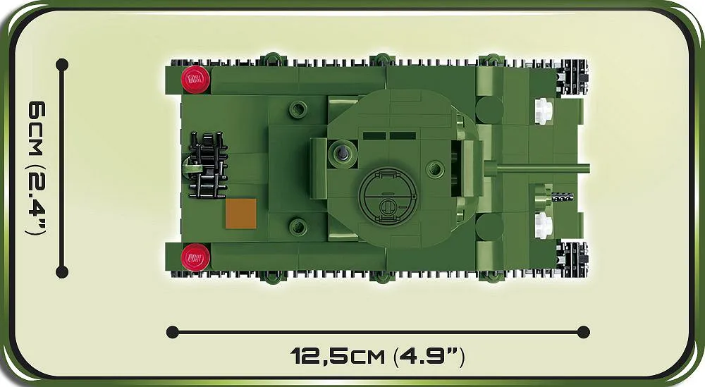 COBI 2708 Sherman M4A1