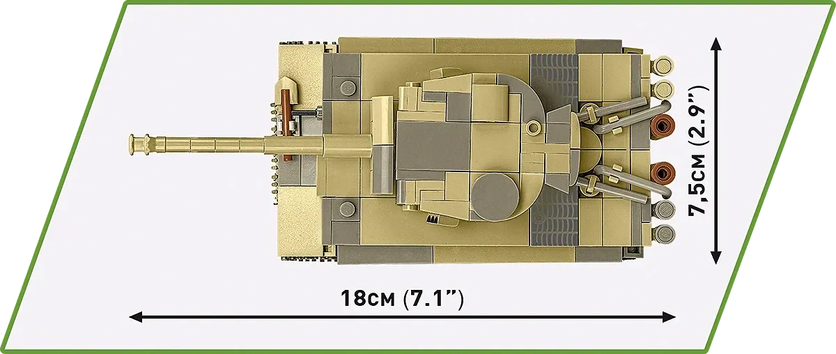 COBI 2734 Panzer VI Tiger I no 131