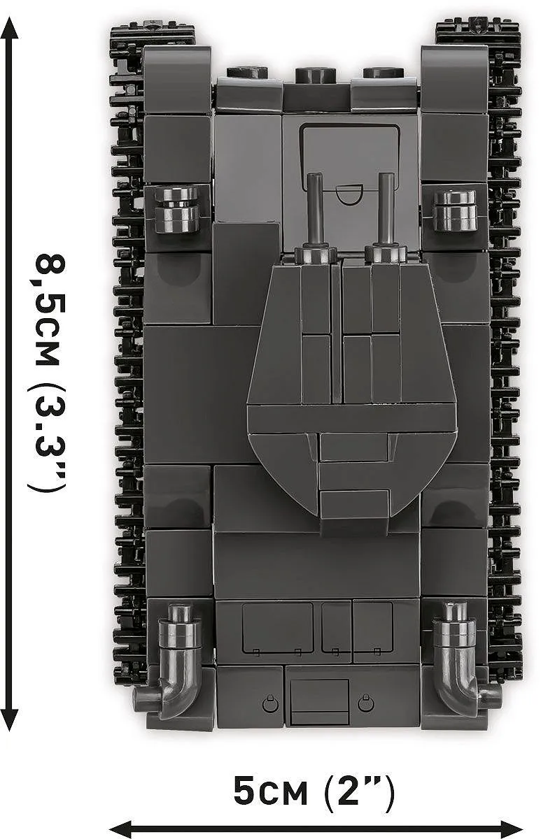 COBI 2740 Renault R35 - Valentine IX - Panzer I
