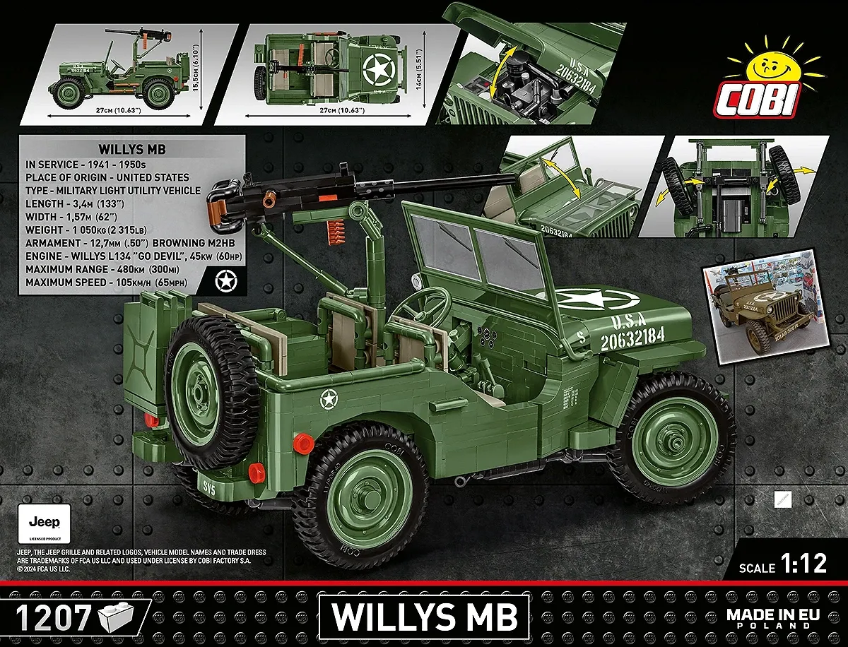 COBI 2805 Willys MB