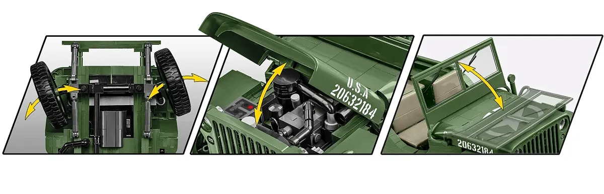 COBI 2805 Willys MB