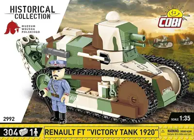 COBI 2992 Renault FT "Victory Tank 1920"