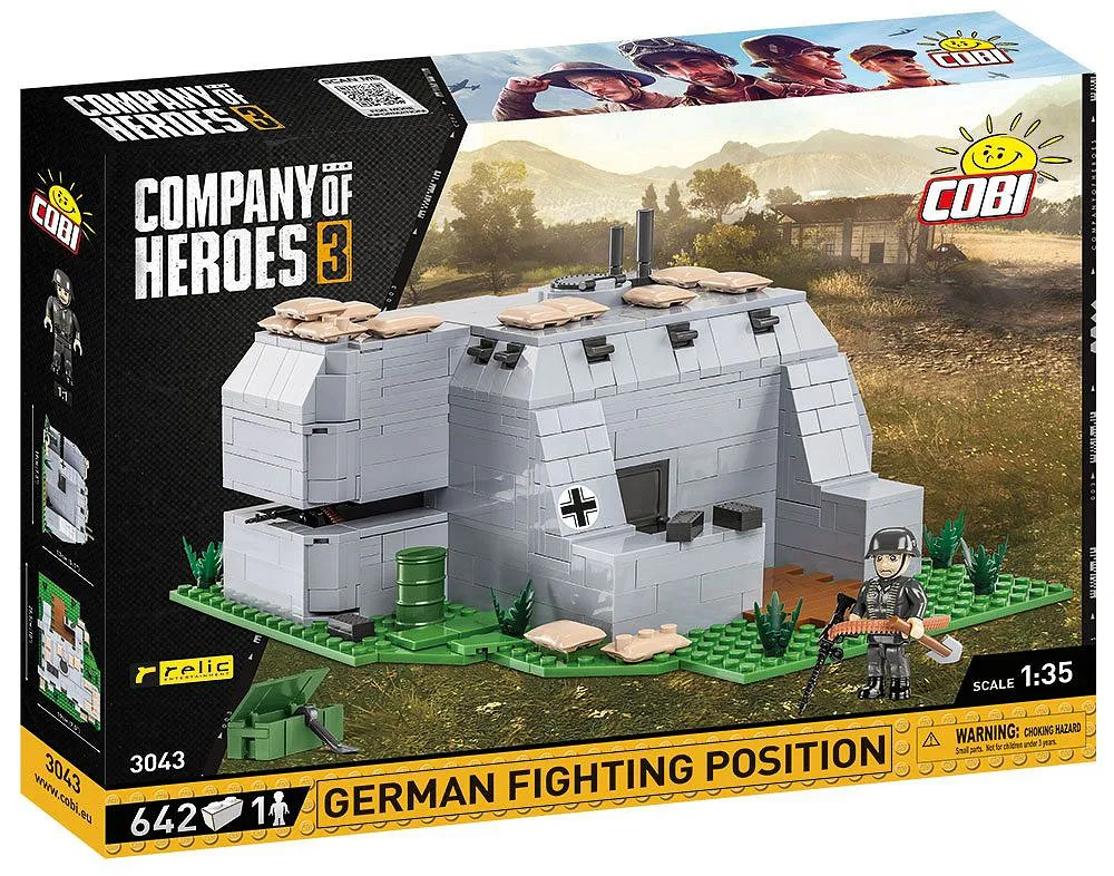 COBI 3043 German Fighting Position