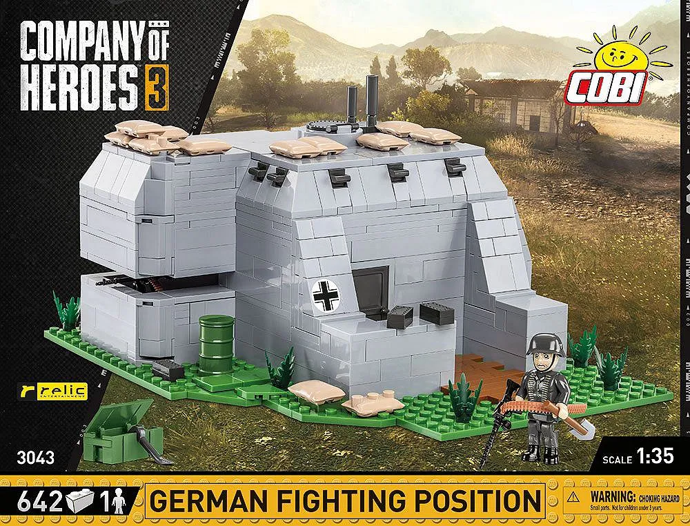 COBI 3043 German Fighting Position