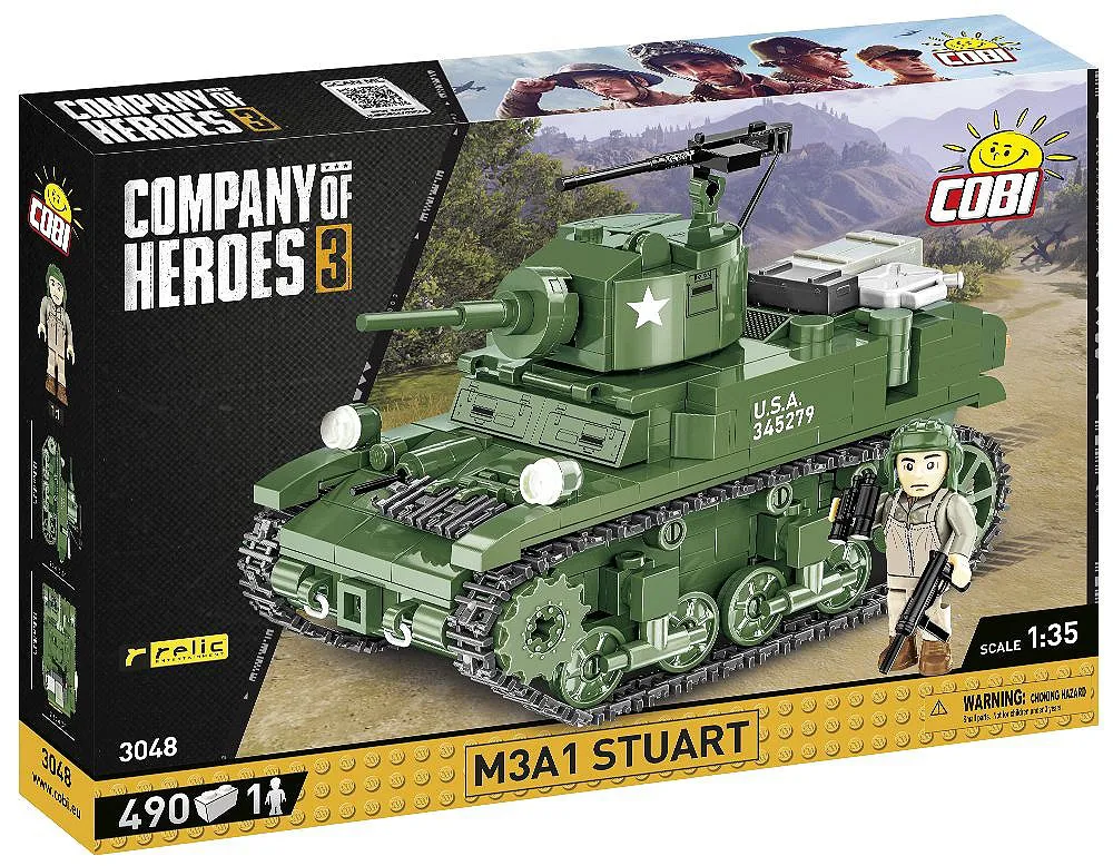 COBI 3048 M3A1 Stuart