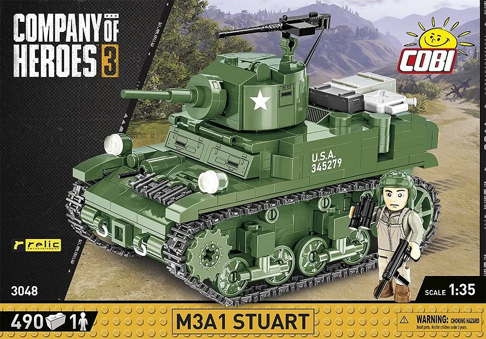 COBI 3048 M3A1 Stuart