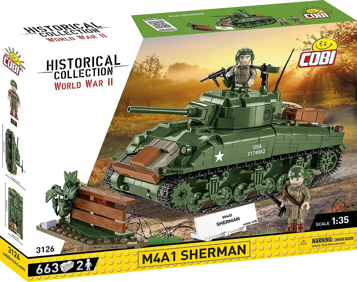 COBI 3126 M4A1 Sherman