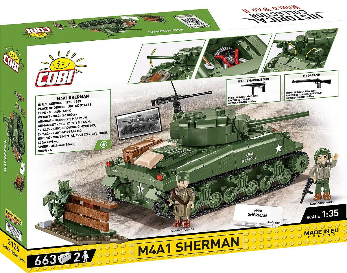 COBI 3126 M4A1 Sherman