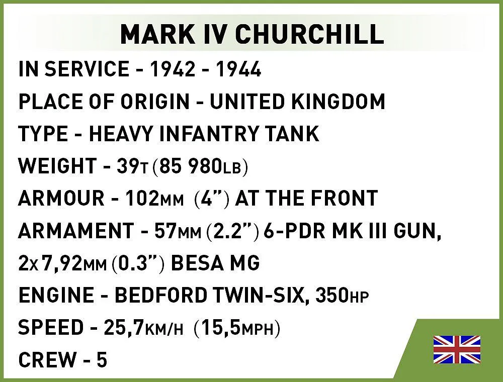 COBI 3128 Mark IV Churchill