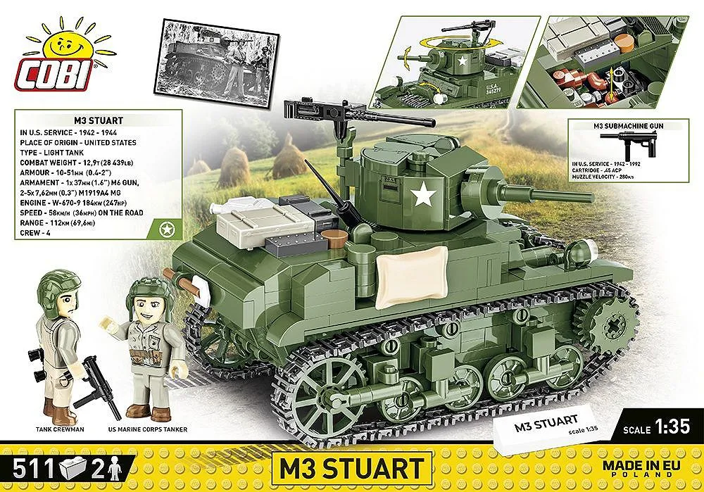 COBI 3129 M3 Stuart