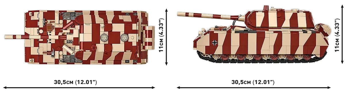 COBI 3138 Panzer VIII Maus