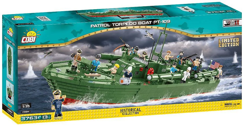COBI 4824 Patrol Torpedo Boat PT-109 - Limited Edition