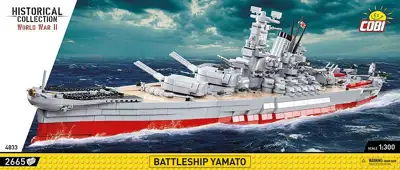 COBI 4833 Battleship Yamato